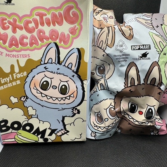 SOLD Pop Mart LABUBU Exciting Macaron THE MONSTERS - Picture 1 of 6